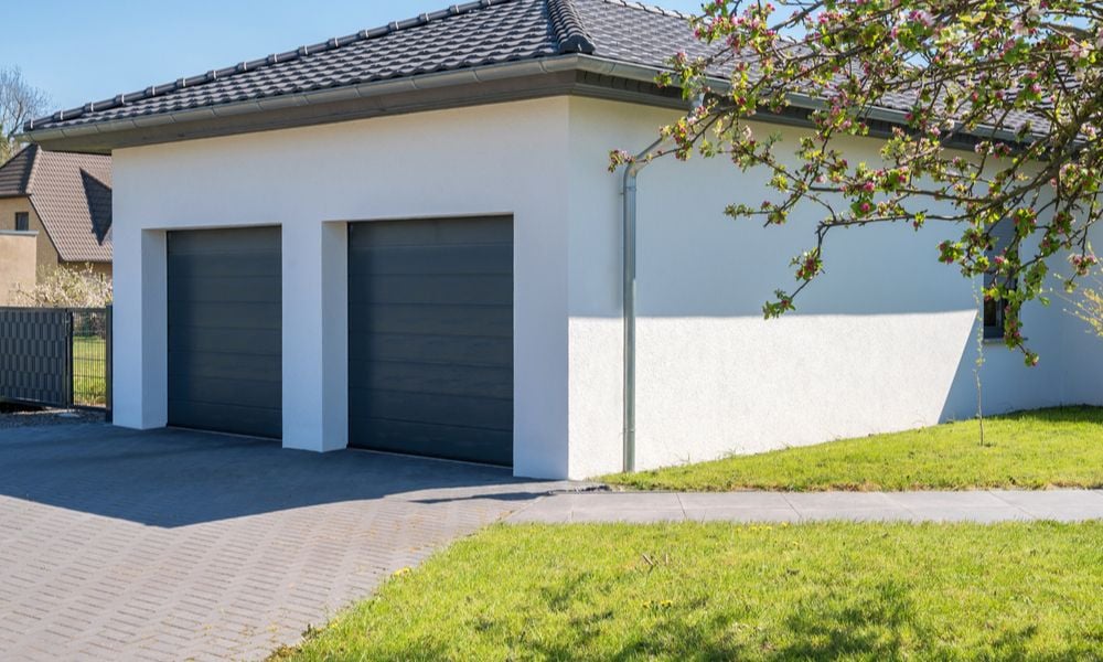 Modern Double Garage